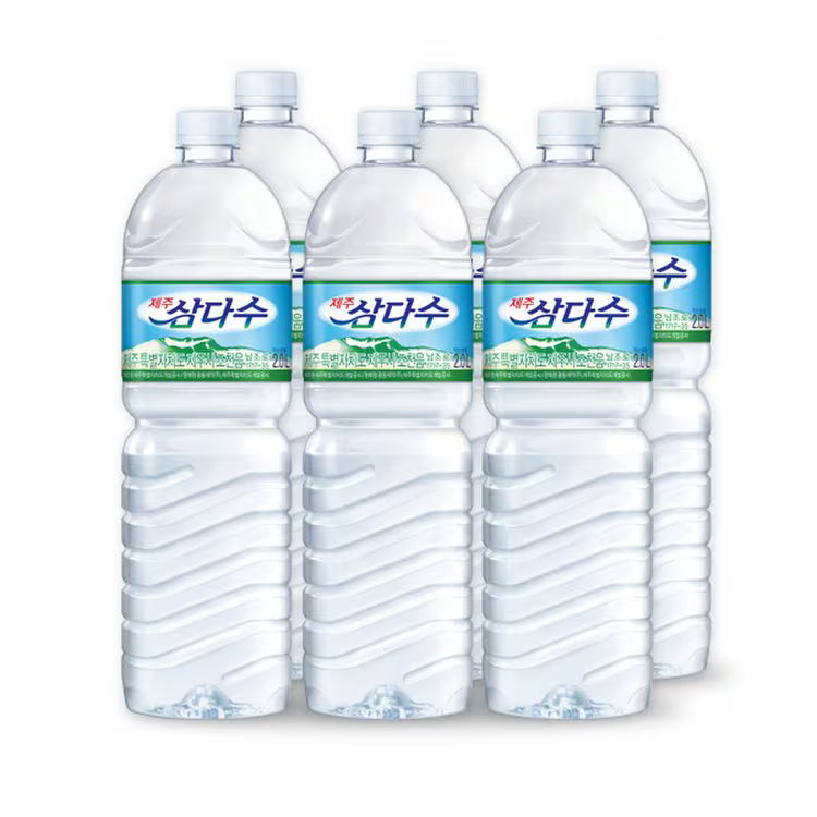 제주 삼다수 2L*6 Jeju Samdasoo Water 2L*6