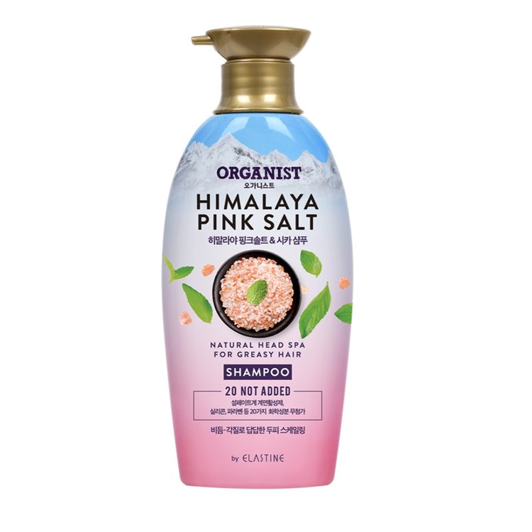 LG 히말라야 핑크솔트 샴푸 [시카] 500mlLG Organist Himalaya Pink Salt Scalp Scaling Shampoo 500ml