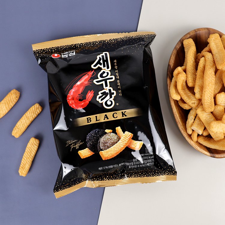 농심 새우깡 블랙 72g NS Shrimp Black Snack 72g