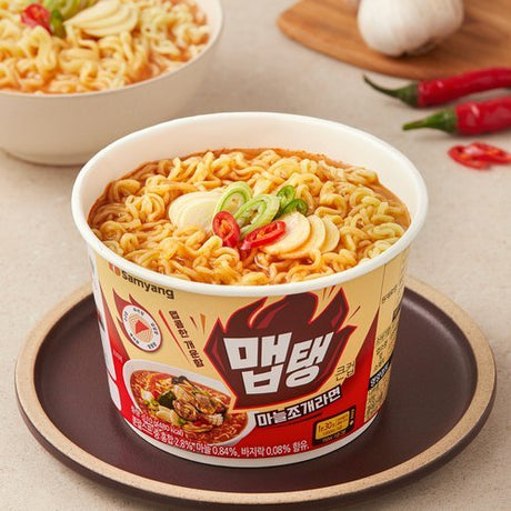 [컵라면] 삼양 맵탱 마늘조개라면 [용기] 110g SY Garlic Calm Noodles [Bowl] 110g