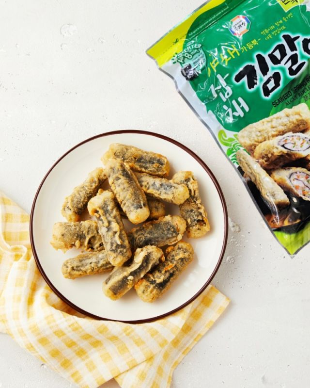 수라상 야채가 듬뿍 잡채 김말이 500g SRS Fried Seaweed Roll Vegetables 500g