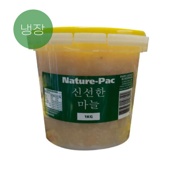 네이처팩 신선한 다진 마늘 1kg Nature-Pac Garlic 1kg