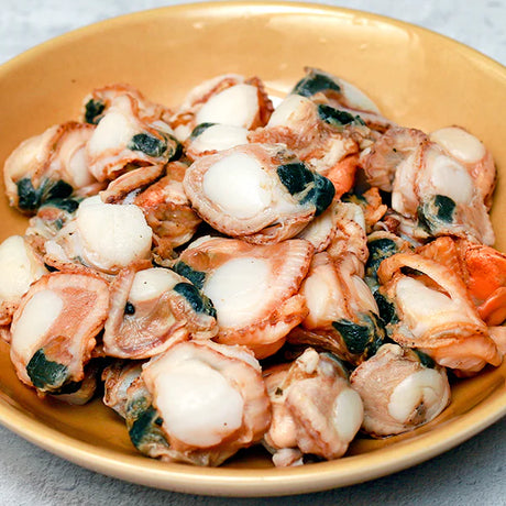 여수올림 자숙 가리비살 200g YSO Frozen Steamed Scallop 200g