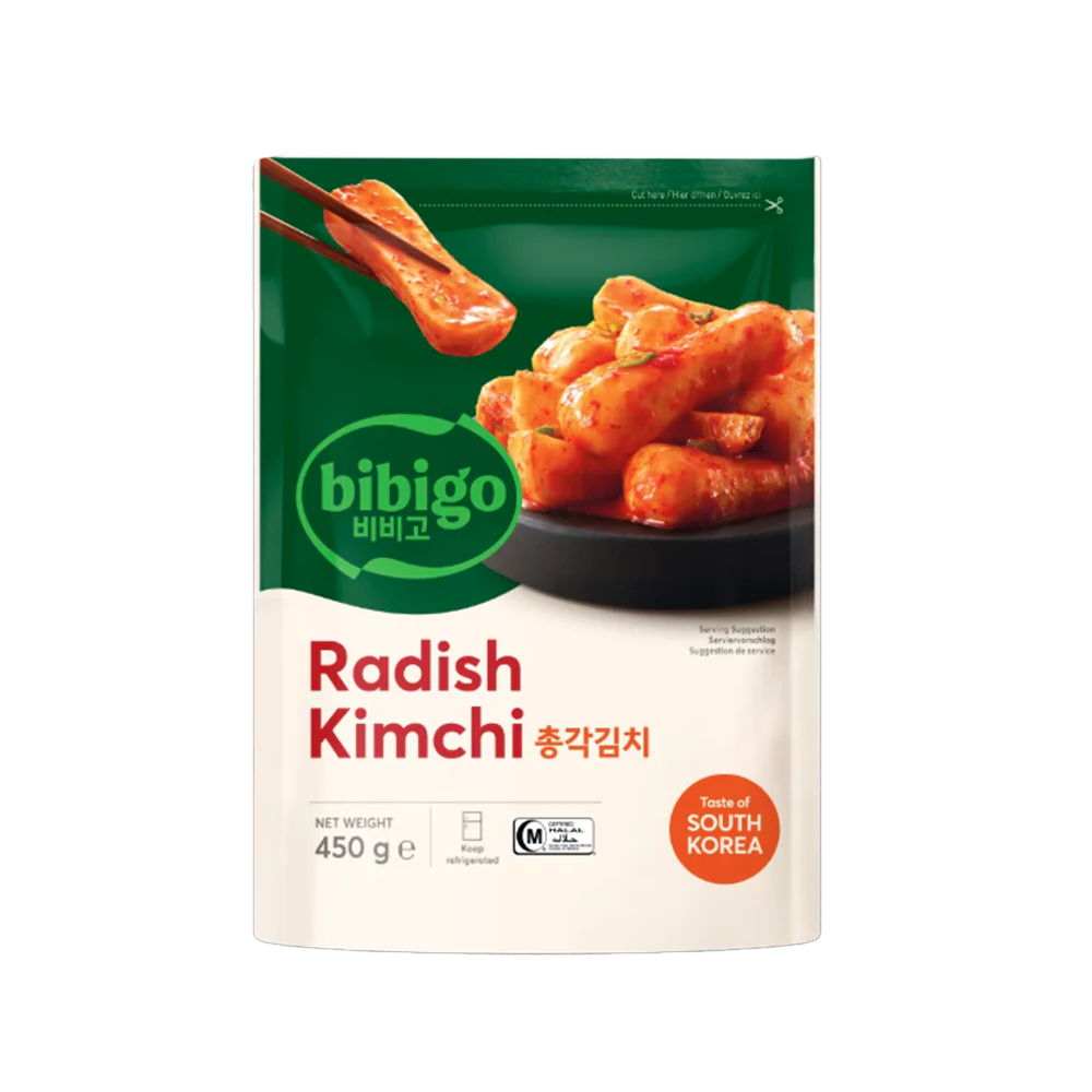 CJ 비비고 총각김치 450g CJ Bibigo Radish Kimchi 450g