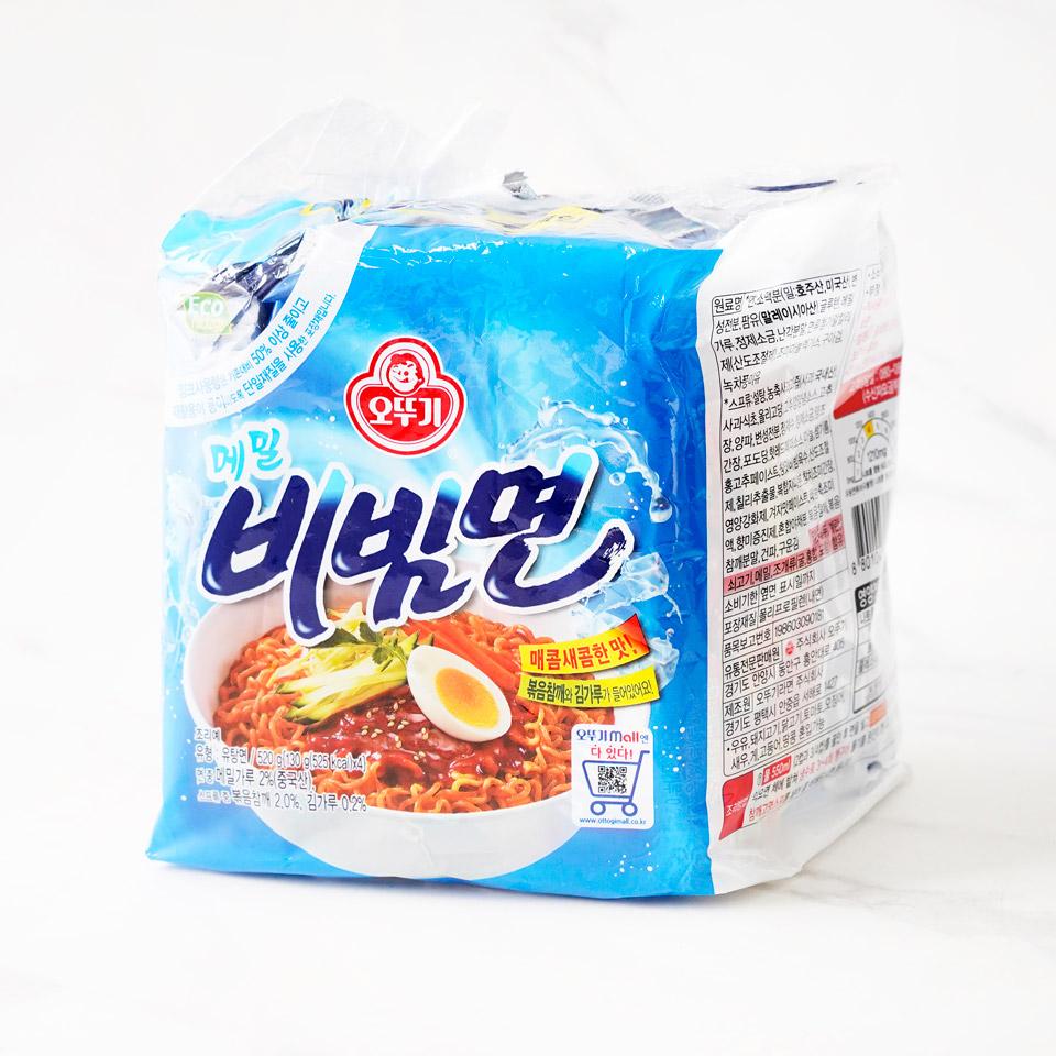 오뚜기 메밀 비빔면 130g*4 OTG Buckwheat Bibim Ramen 130g*4