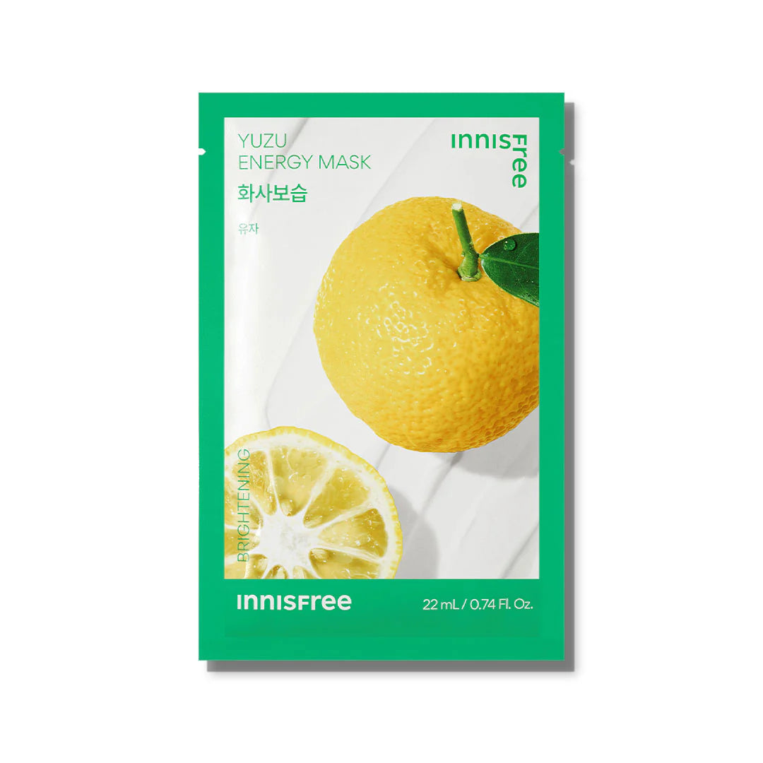 이니스프리 에너지 화사보습[유자] 마스크 22ml Inisfree Energy Brightening Mask 22ml