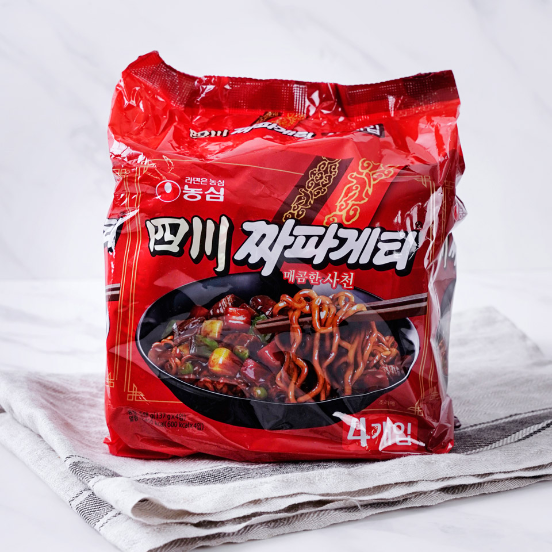 농심 사천 짜파게티 멀티팩 137g*5 NS Spicy Chapaghetti 137g*5