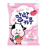 롯데 말랑카우 딸기맛 79g LT Soft Candy Milk Strawberry 79g