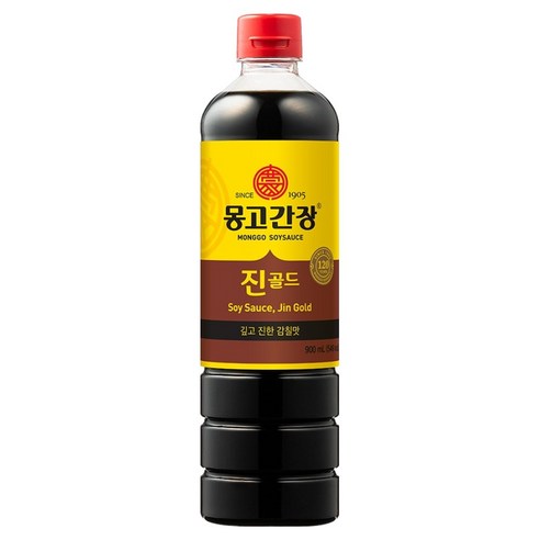 MGO Jin Soy Sauce 900ml 몽고 진간장 900ml
