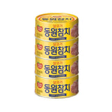 [1월세일] 동원 참치 라이트 스탠다드 150g*4번들 DW Tuna Light Standard 150g*4