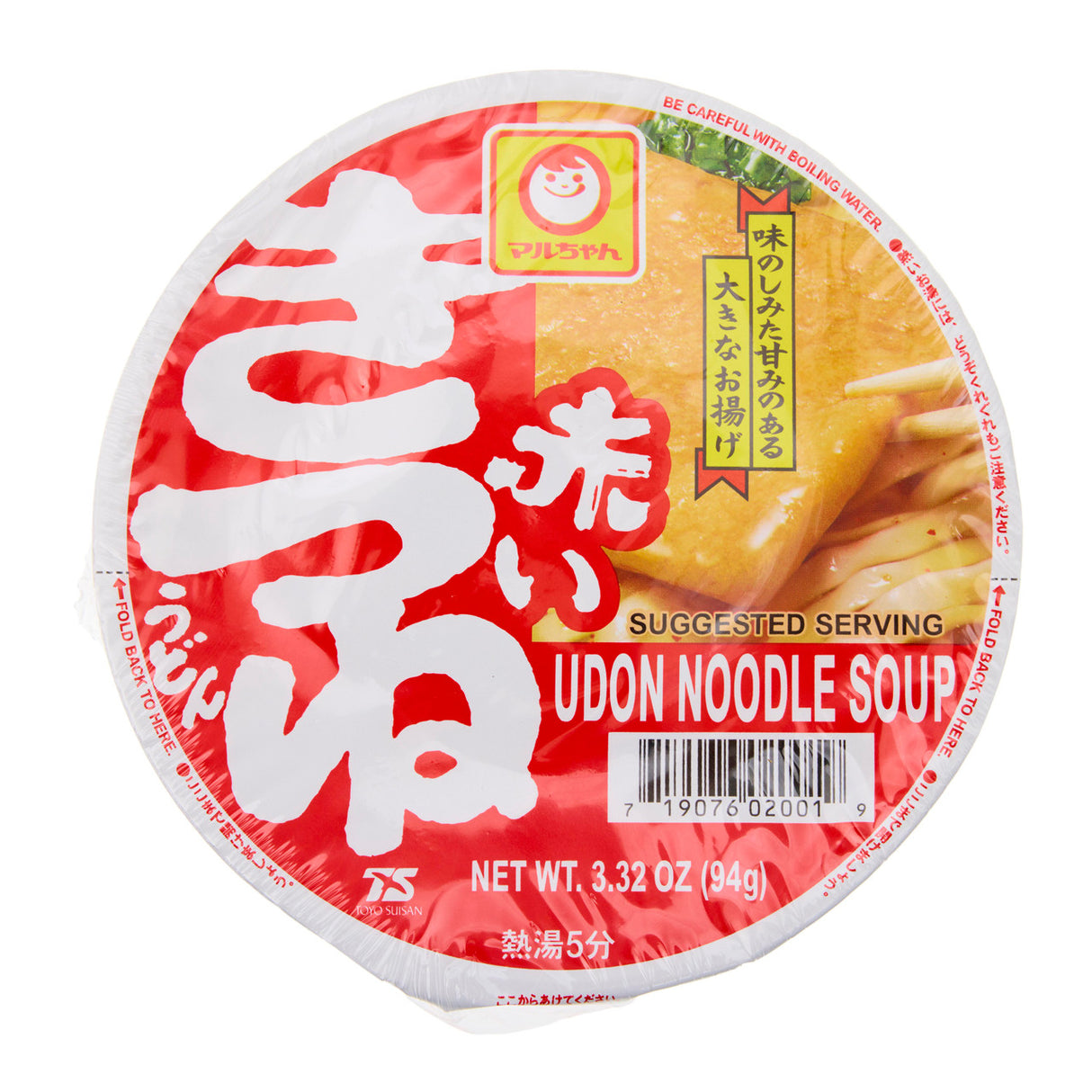 마루쨩 키츠네 우동 94g Maruchan Instant Udon Bowl 94g