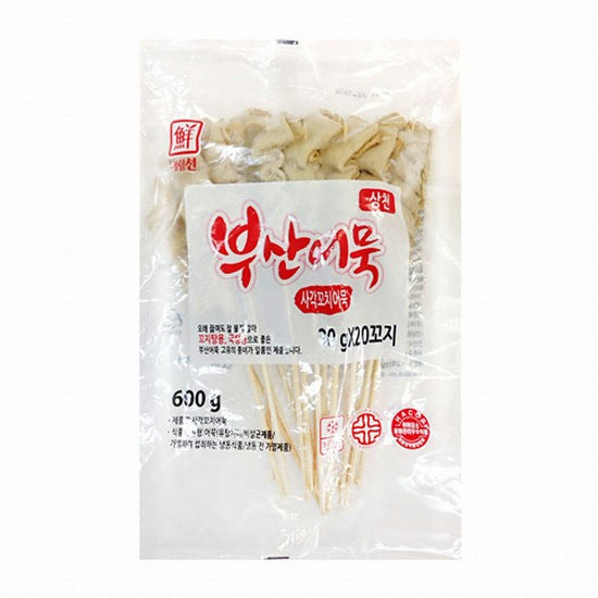 대림 부산 상천 꼬치어묵 [사각] 600g DLM Skewer Fish Cake 600g