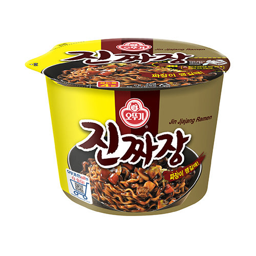 오뚜기 진짜장 [큰컵] 115g OTG Jin Black Bean Sauce Ramen Big Bowl 115g