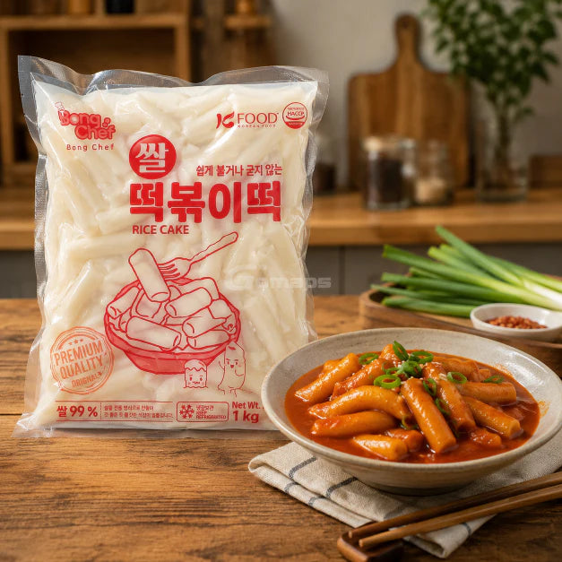 한양 쌀 떡볶이 떡 1kg HY Tteokbokki Rice Cake 1kg