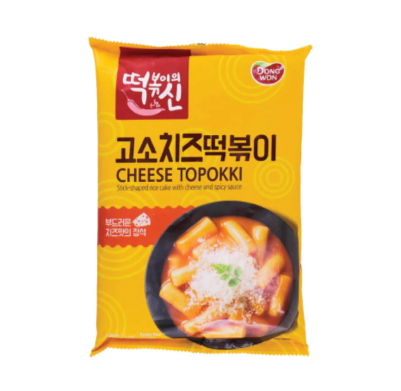 동원 고소치즈 떡볶이 파우치 240g DW Toppoki Cheese 240g