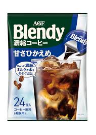블랜디 저당 커피 포션 18g*6 AGF Blendy Less Sugar Coffee Potion 18g*6