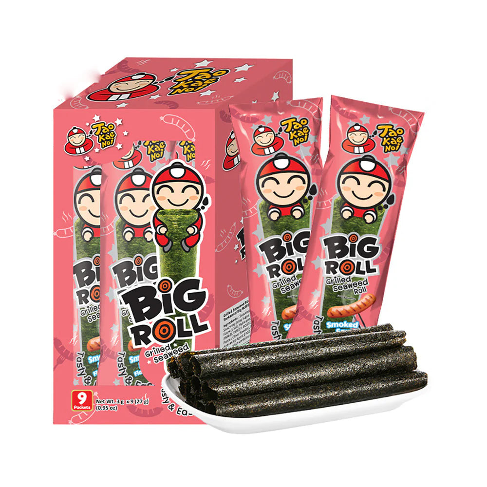 타오 김스낵롤 [소세지] 27g TAO Big Roll Sausage 9pk 27g