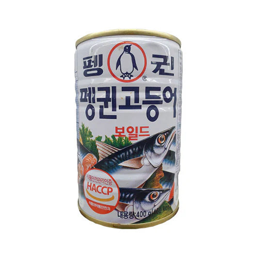 펭귄 캔 고등어 400g PG Canned Mackerel 400g