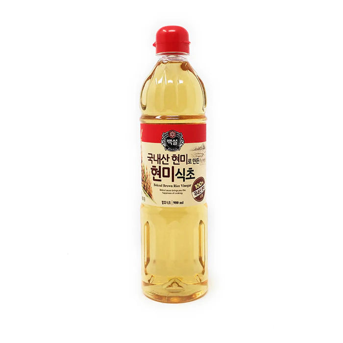 CJ 백설 현미식초 900ml CJ Beksul Brown Rice Vinegar 900ml