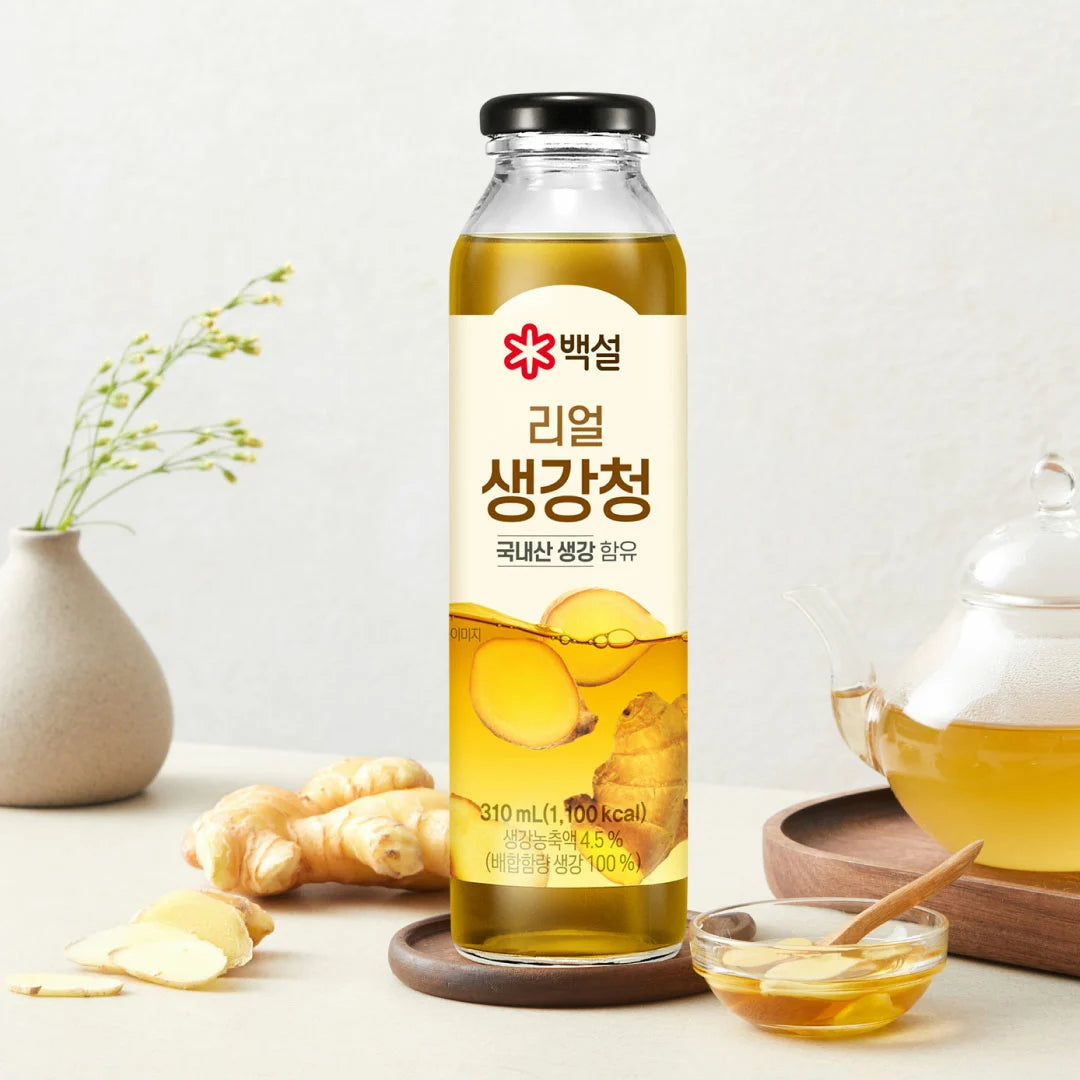 CJ 백설 리얼 생강청 310ml CJ Beksul Real Ginger Extract 310ml