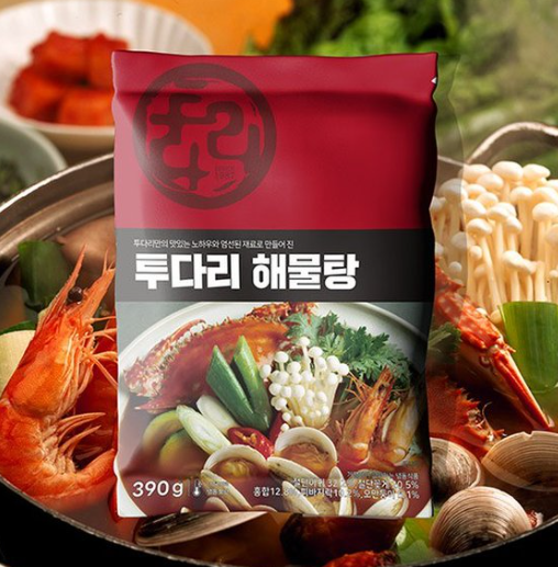 투다리 오리지날 해물탕 330g TUDARI Izakaya Spicy Seafood Soup 330g