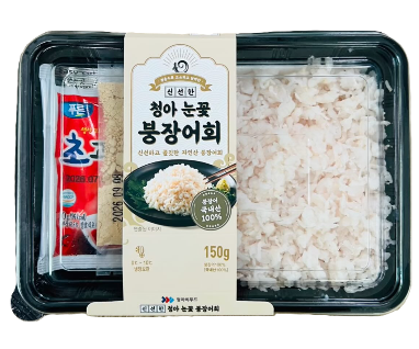 청아씨푸드 눈꽃 붕장어회 195g Chenga Frozen Conger Sashimi 20P