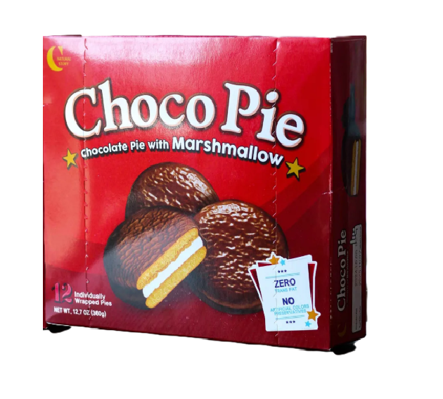 크라운 초코파이 12개입 360g Crown Choco Pie 12P 360g