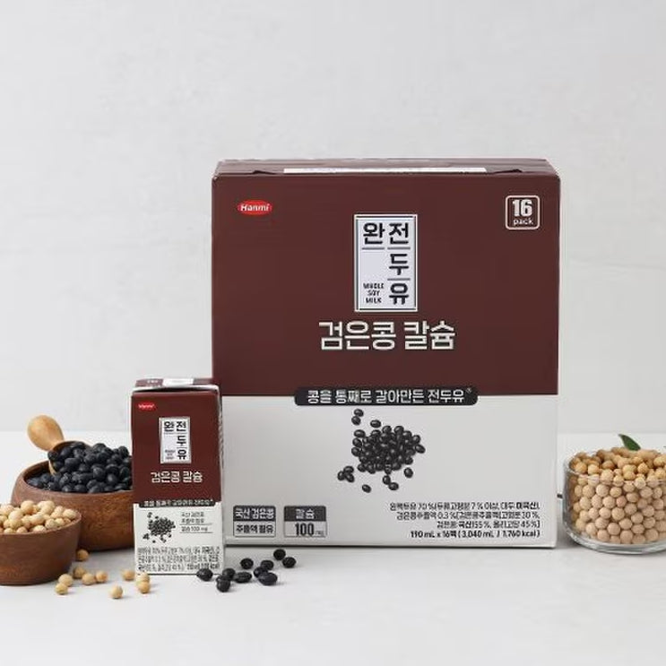 한미 완전두유 검은콩 190ml*16 HM Black Bean Soy Nilk 190ml*16
