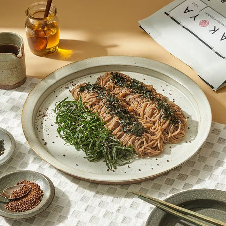 LF FOOD 하코야 통들깨 들기름소바 386g LFF Hakoya Perilla Oil Noodle 386g