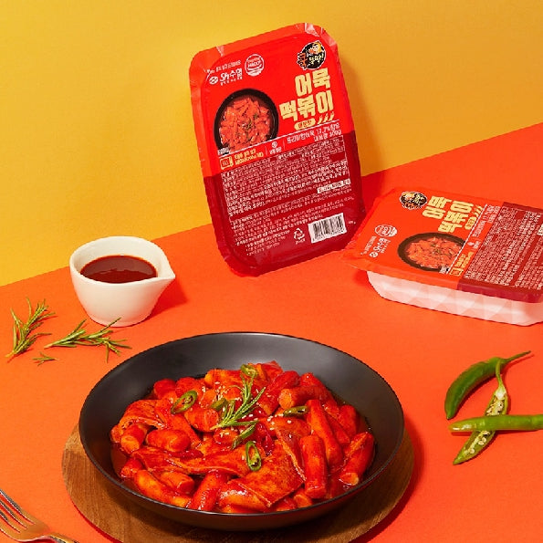 수협 어묵 떡볶이 300g SH Topokki w/Fish Cake & Sauce 300g