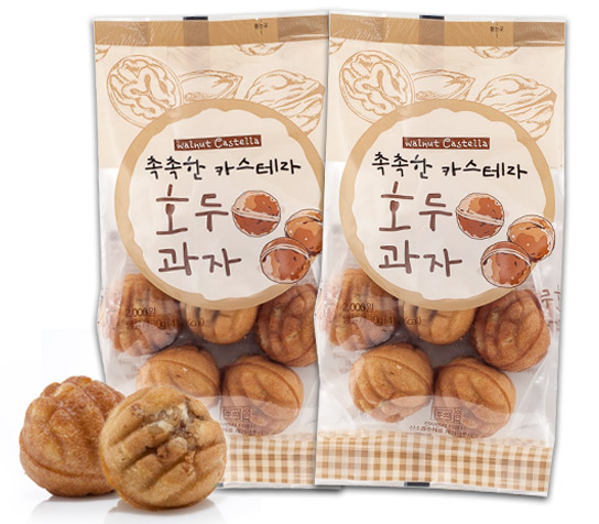 이델리 호두과자 130g Edeli Baked Bread Walnut 130g