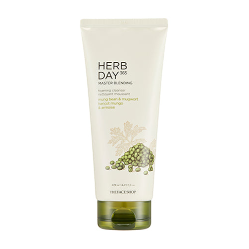 더페이스샵 클렌징폼 녹두&쑥 170ml TFS Cleansing Foam Mung Bean&Mugwort 170ml