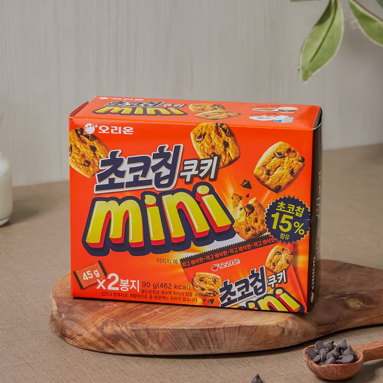 오리온 초코칩 쿠키 미니 90g ORI Choco Chip Cookies Mini 90g