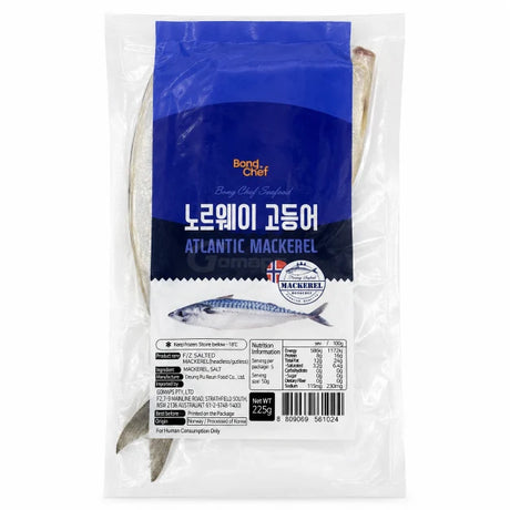 고맙스 등푸른 노르웨이 자반 고등어 250g GMS Salted Mackerel 250g