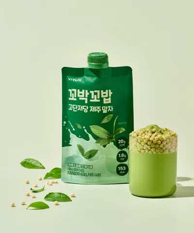 꼬밥꼬밥 고단저당 [제주말차] 40g*7 Kkobak Kkobab Hpls Jeju Matcha 40g*7