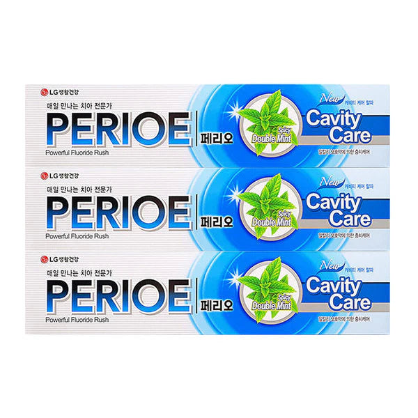 페리오 캐비티케어 알파 치약 160g*3 Perioe Cavity Care Alpha Toothpaste 160g*3