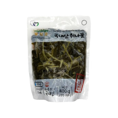 에코팜 무치고 취나물 400g Eco Fram Boiled Potherbs 400g