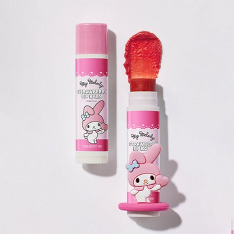 LG생활건강 온더바디 벨먼 산리오 마이멜로디 [딸기] 립밤 4.5g Sanrio My Melody Strawberry Lip Balm 4.5g
