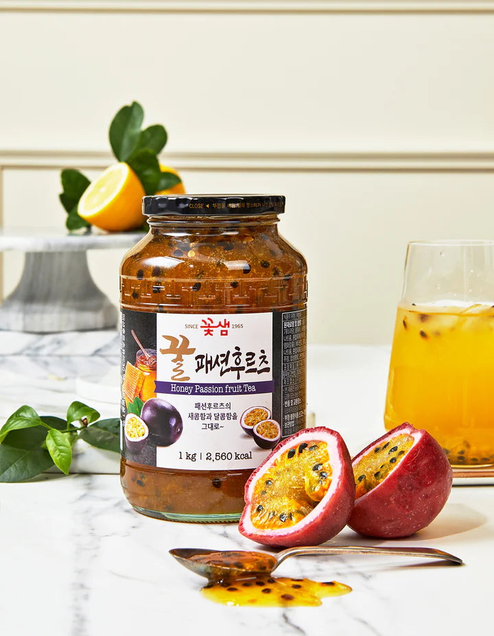 꽃샘 꿀 패션후르츠차 1kg KS Honey Passion Fruit Tea 1kg