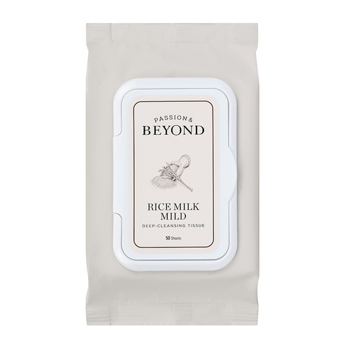 비욘드 라이스밀크 마일드딥클렌징티슈 50매 BEYOND Rice Milk Mild Deep Cleansing Tissue (50 Sheets)