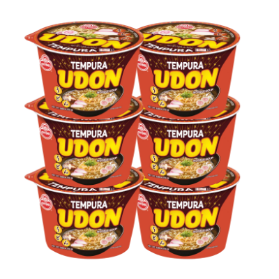 오뚜기 튀김우동 큰컵 110g*6컵 Ottogi Udon Big Bowl 110g*6