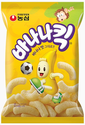 농심 바나나킥 75g NS Banana Kick 75g