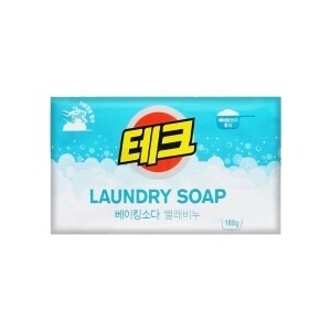 LG 테크 베이킹소다 빨래비누 180g LG Tech Laundry Soup 180g