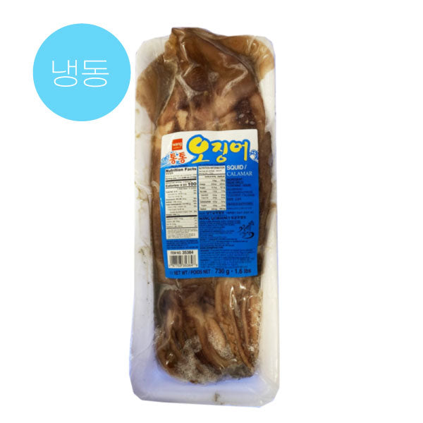 [세일] 왕 통통 오징어 710g Wang Frozen Squid 710g