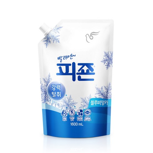 피죤 섬유유연제 [블루비앙카] 2.1L Pigeon Softner Refill Blue 2.1L