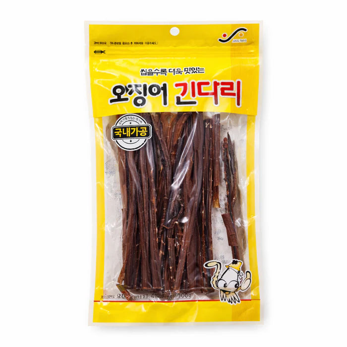 진주푸드 오징어 긴다리 100g JJF Squid Leg 100g