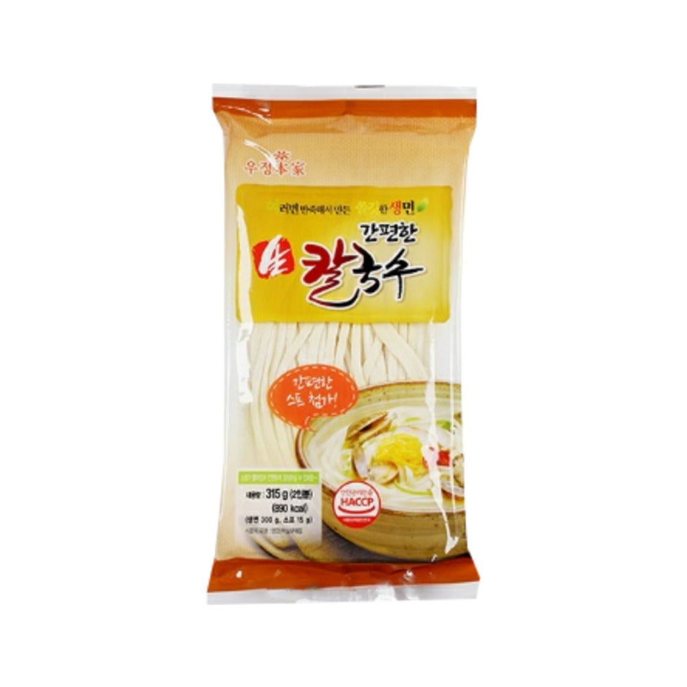 삼시 즉석 생칼국수 275g SS Korean Knife Cut Noodle w Soup 275g