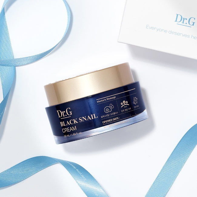닥터지 블랙 스네일 크림 50ml Dr.G Black Snail Cream 50ml