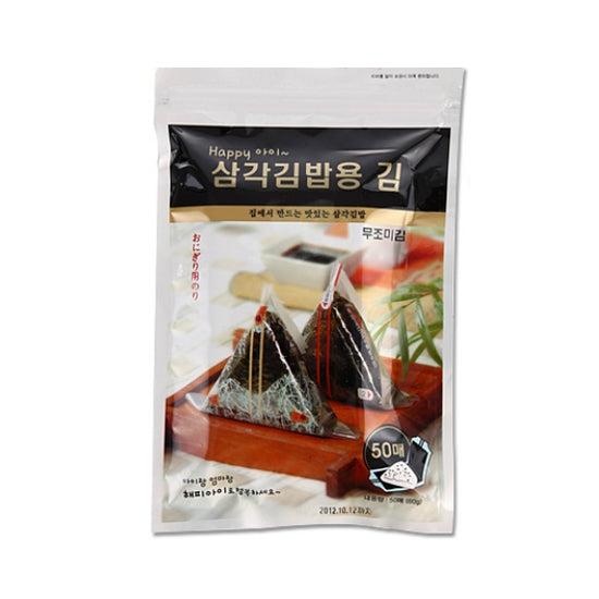 주신 삼각김밥김 50매 JSN  Laver Triangle Kimbob 50P