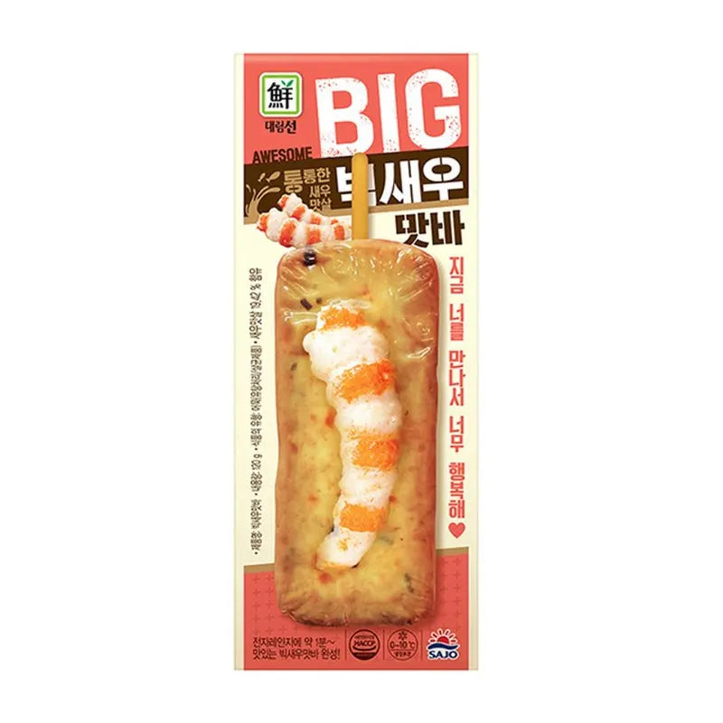 대림 빅 새우맛바 100g DLM Fried Fish Cake Prawn 100g